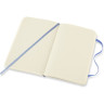 Блокнот MOLESKINE CLASSIC POCKET нелинованный, голубая гортензия QP613B42