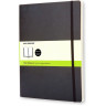 Блокнот MOLESKINE CLASSIC SOFT XL, нелинованный, чёрный QP623