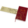 Блокнот MOLESKINE LE HARRY POTTER LARGE линейка, бордовый LEHP02QP060F