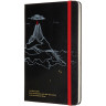 Блокнот MOLESKINE LIMITED EDITION LORD OF THE RINGS LARGE, линейка, черный Mt. Doom LELRQP060MD