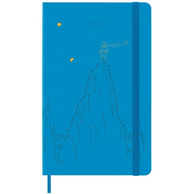 Еженедельник MOLESKINE LE L`PETIT PRINCE WKNT LARGE DPP12WN3BY23 голубой