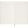 Еженедельник MOLESKINE CLASSIC WKNT, песочный DHP2612WN3Y24
